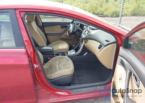 2011 Hyundai Elantra Gls (Ulsan Plant) из США, поврежденный, VIN KMHDH4AE6BU106746